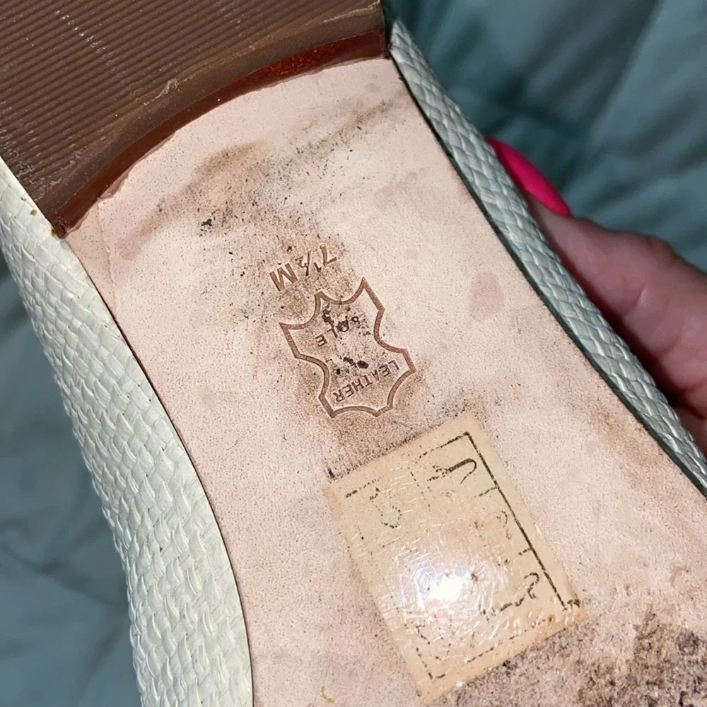 RARE Like new Tory Burch mini Benton charm loafers